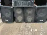 Ahuja sound system Amplifier 4 sound boxes