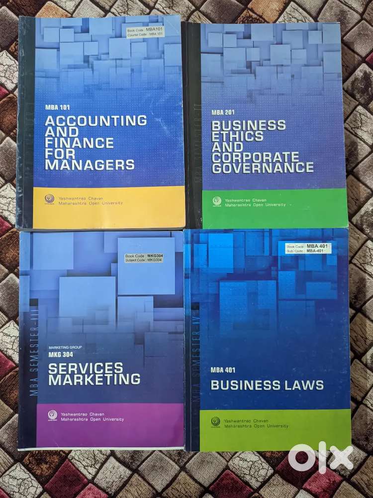 MBA Books YCMOU Nasik