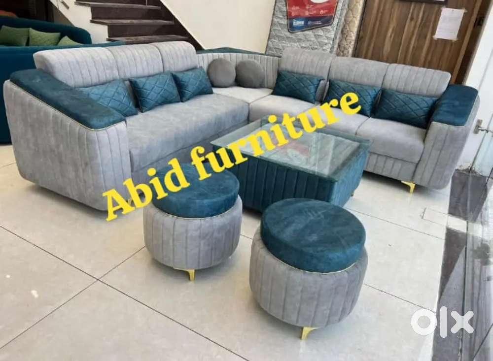 Top quality design l shape corner sofa set with 3 years warranty MA08