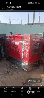 DIESEL GENERATOR SALE K LIYE 2 SAAL KI WARRANTY KE SATH AUR NEW BATERY