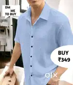 Imported popcorn style shirt