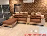 5 seater sofa with longer and double comfortable headrest