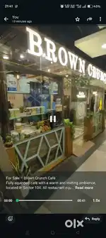 Cafe for sale - sector 104 Noida