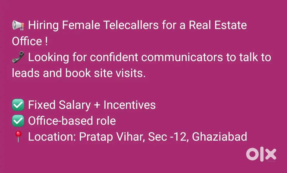 Need a women in real estate