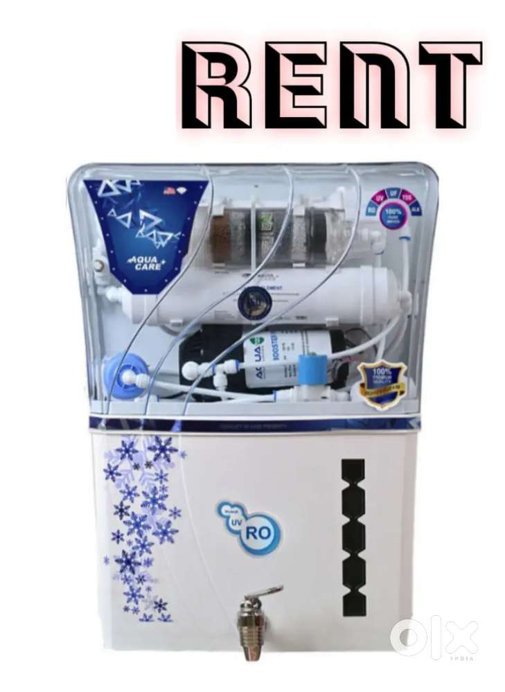 Water purifier available on rent