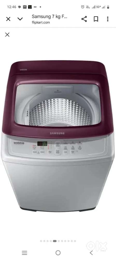 Samsung top load washing machine