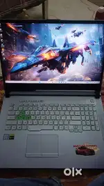 Asus rog strix i5 9gen 17.3 inch display rog light