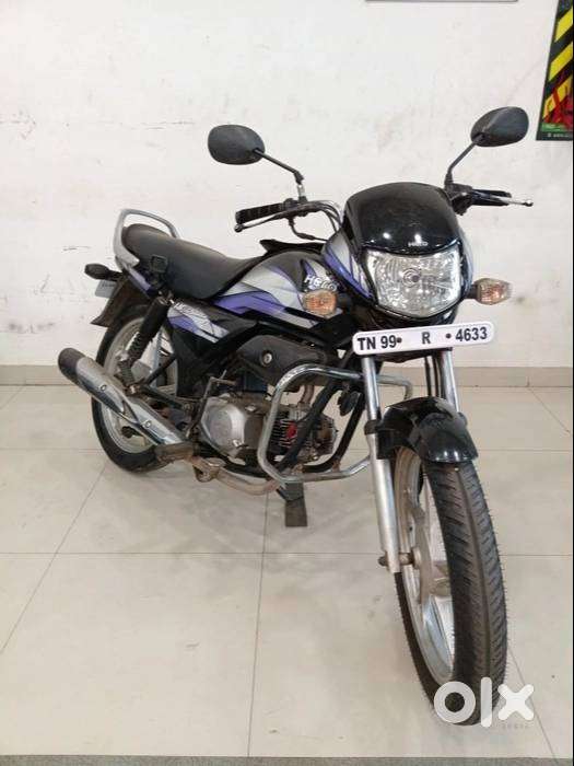 HERO HF DELUX BLUE COLOUR