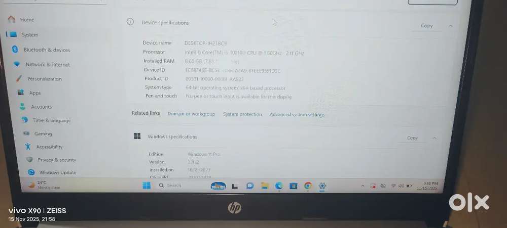 10 th Gen Corei5 Laptops available