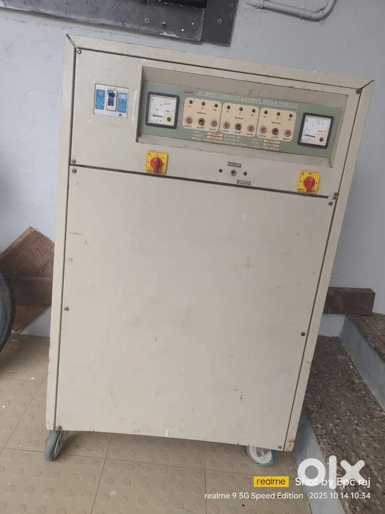 Servo stabilizer for industries