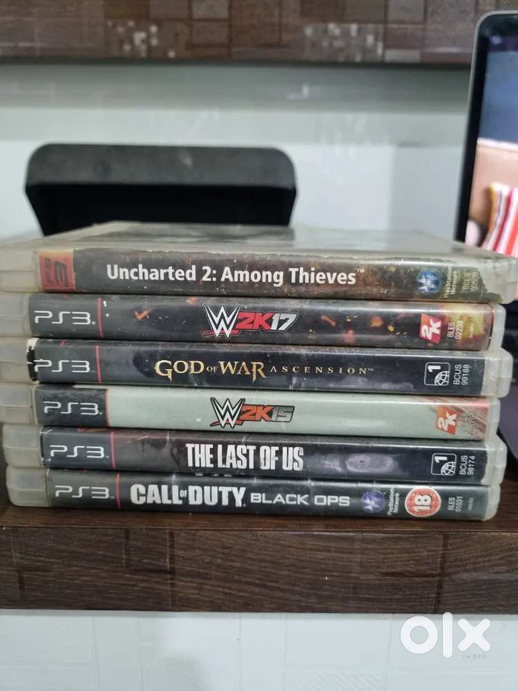 Ps3 Game Cds (6 CDs)