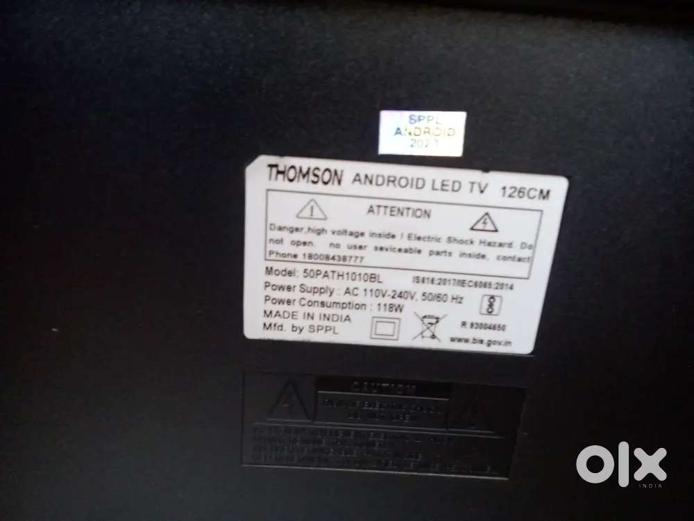Thomson Flate smart t v 50 inch