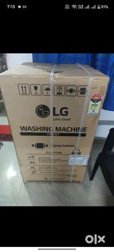 Fully automatic front load LG machine