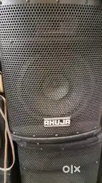 One pair AHUJA Speaker Box Model Number 120 DXM Price 8,000/-