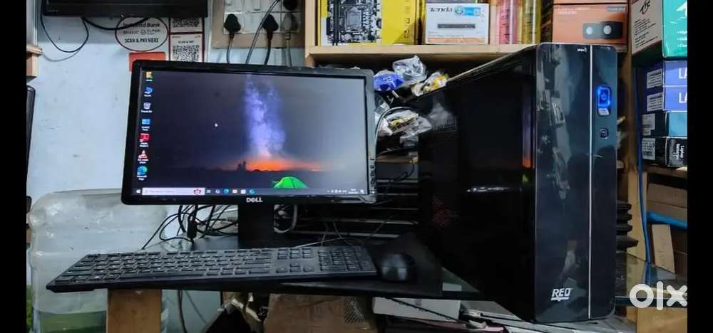 Full system intel core i5 3rd gen + 8GB RAM +128gb SSD+500GB HDD Win10