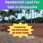 Residential / House Plot For Sale in Alappuzha