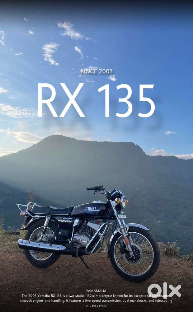Rx135 2003 model
