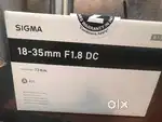 Sigma 15-35 1.8 Art Lens , Nikon Mount