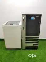 LG 6.2kg top load fully automatic machine and Samsung 190ltrs single