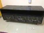 Bed side table and 50 Inch led tv pannel