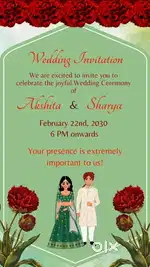 Custom Wedding Invitation Videos – Only ₹299