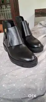 Giorgio Armani leather monk strap shoes