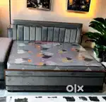 Today price- Double bed with box 7000/- Emi  option available