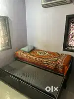 Dressing table, wardrobe,sofa-bed