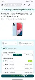 Samsung galaxy a 13