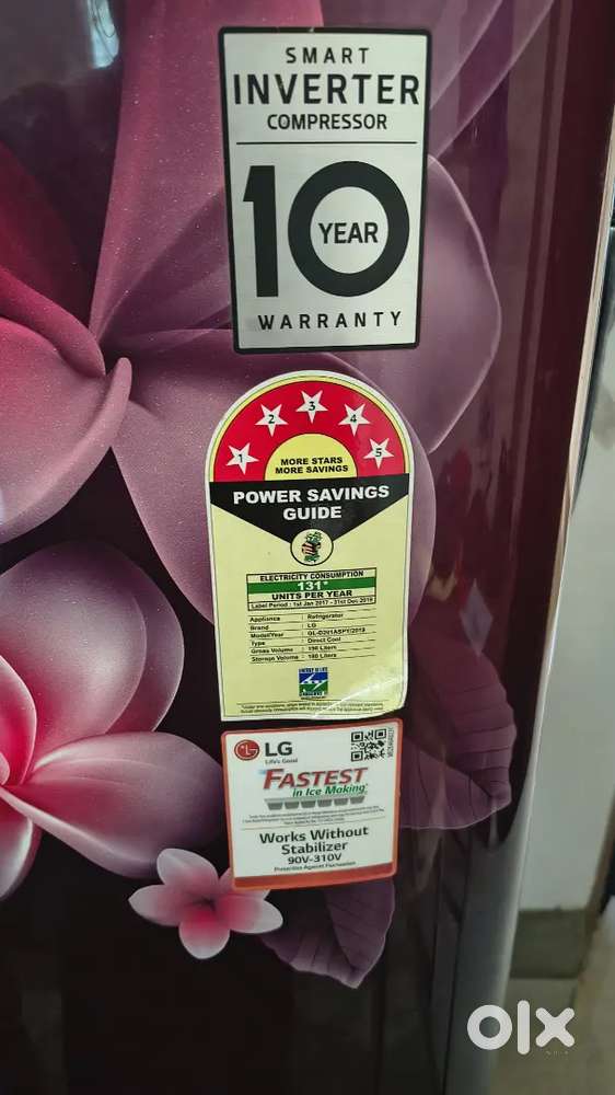 LG Refrigerator 190 liter New h jda use nhi hua h