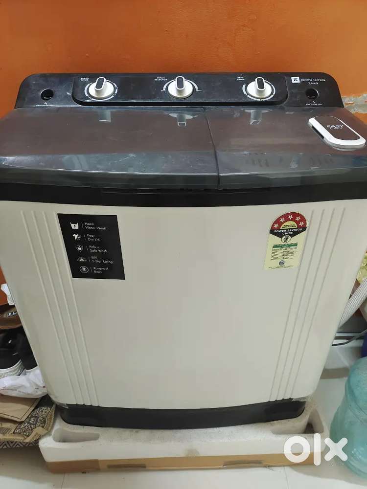 Realme techlife Semi automatic top load -7.5kg washing machine