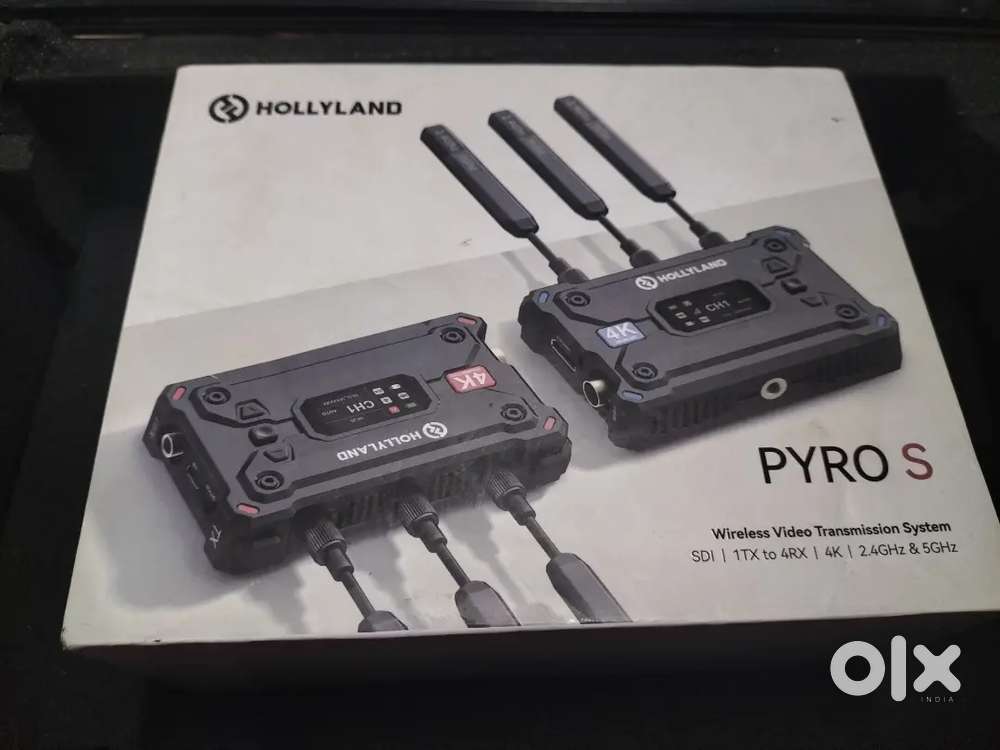 Pyro S wireless high definition video transmission system.