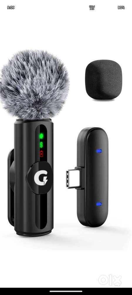Grenaro  Wireless Mic, Cancellation Mic for YouTube, Vlogging, Record