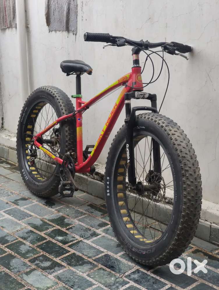 Sky Rider Fat Boy, Fat Bike - Red Neon Colour, 2023 Model