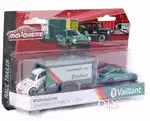 Hot wheels or majorette Limited Edition Porsche racing transport set