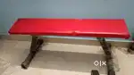 Bench, gym weight(5*2+ 2*2) rods