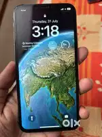 iPhone X silver in mint condition