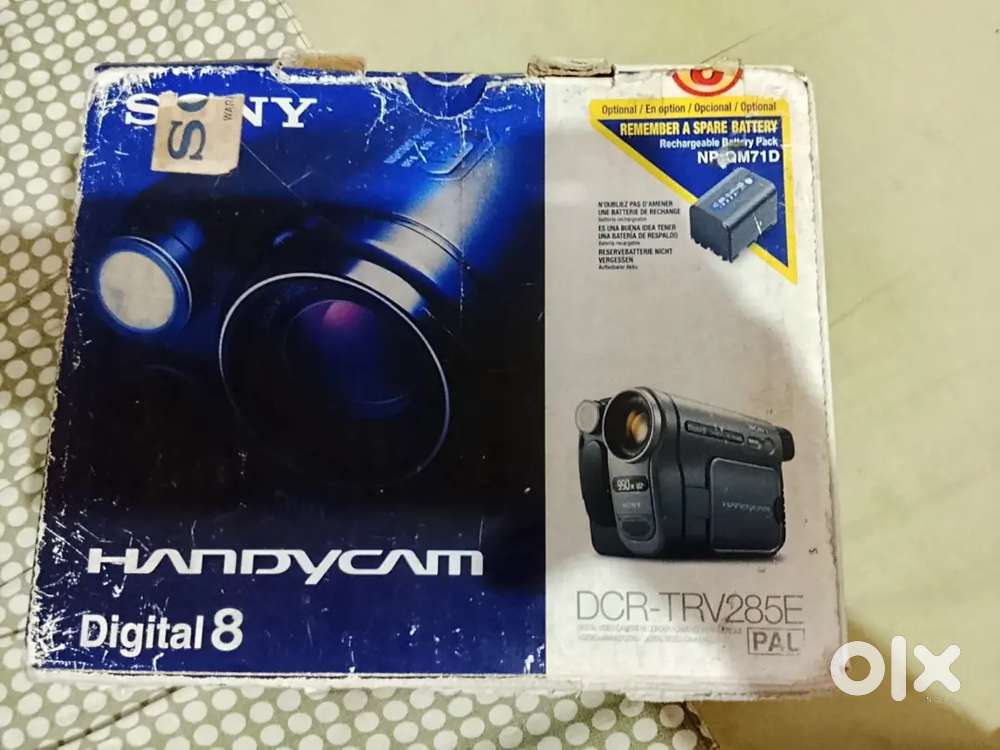 Sony DCR-TRV285E CAMERA IN RUNNING CONDITION GOOD QUALITY.