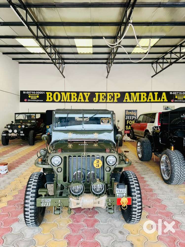 Bombay jeeps Ambala city Haryana Modified jeep willys Mahindra jeep
