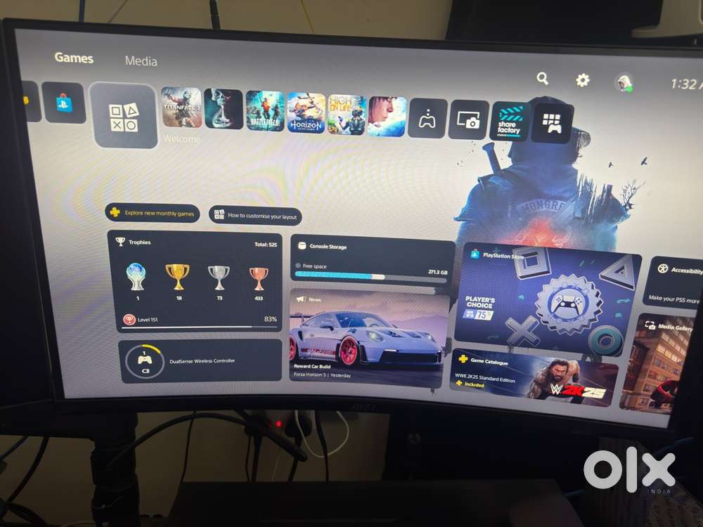 MSI 27 inch Curved Monitor
