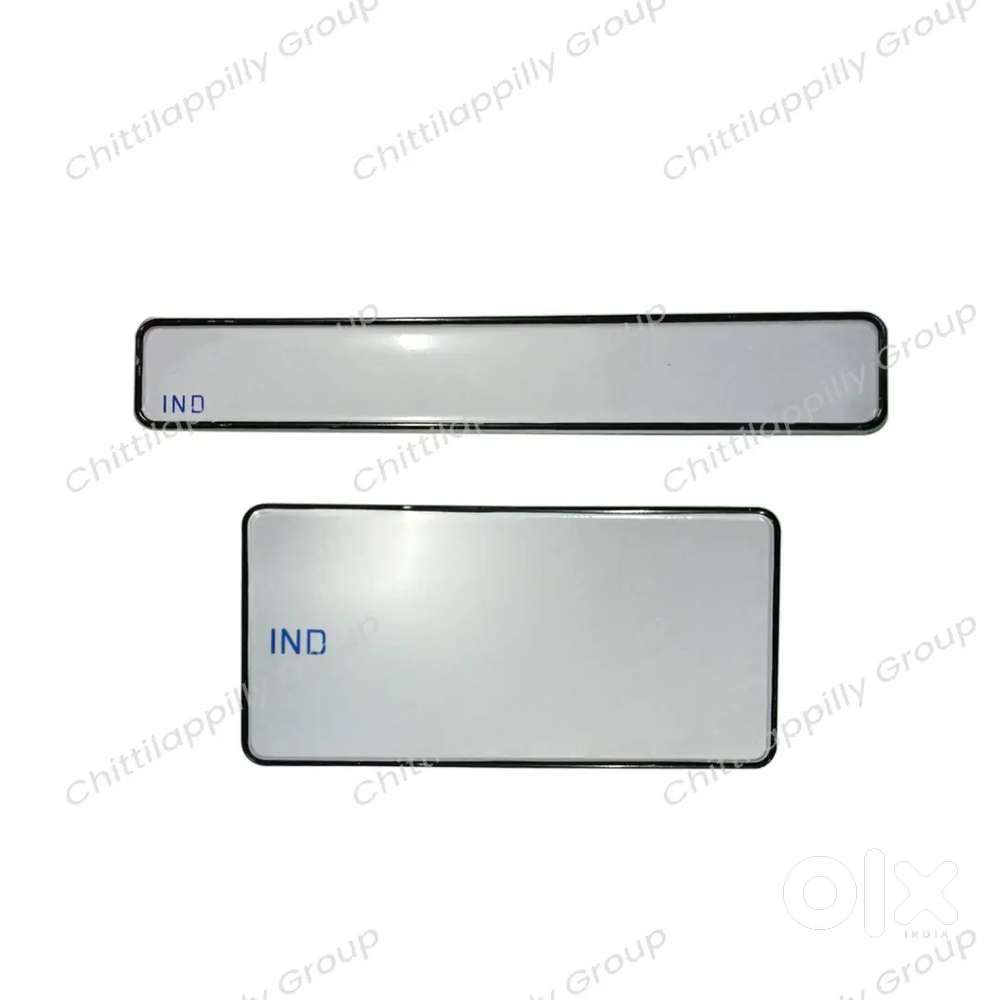 Automobile Number plates made