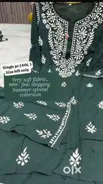 Lakhnavi Fully Worked Kurti-Plazo set