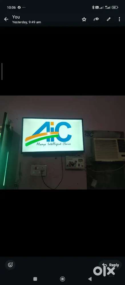 LED TV Alpha  smart TV net plus prime video YouTube aadi app TV