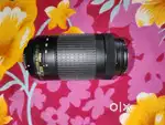 Nikon 70-300 mm DSLR camera lens And flash light