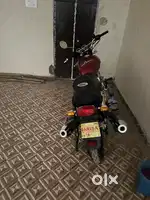 Less use bike with fancy number plate