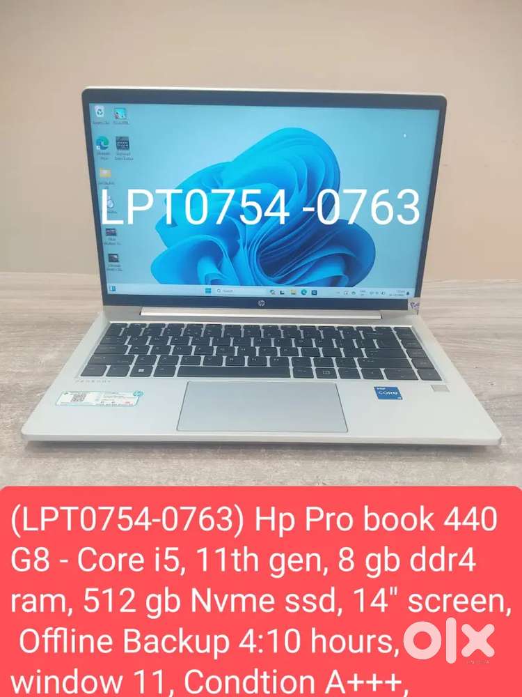 (LPT0754 - 0763) Hp Pro book 440 G8 refurbished Laptop