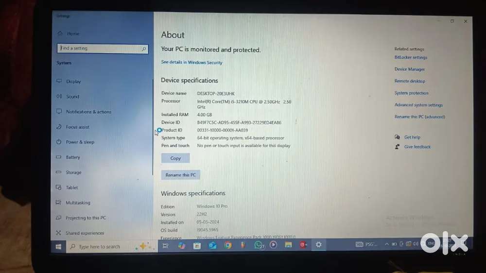 Dell laptop