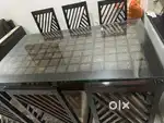 Dining table with 6 chairs