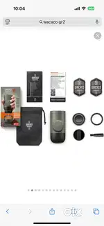 Portable espresso Wacaco minipresso GR2 coffee machine