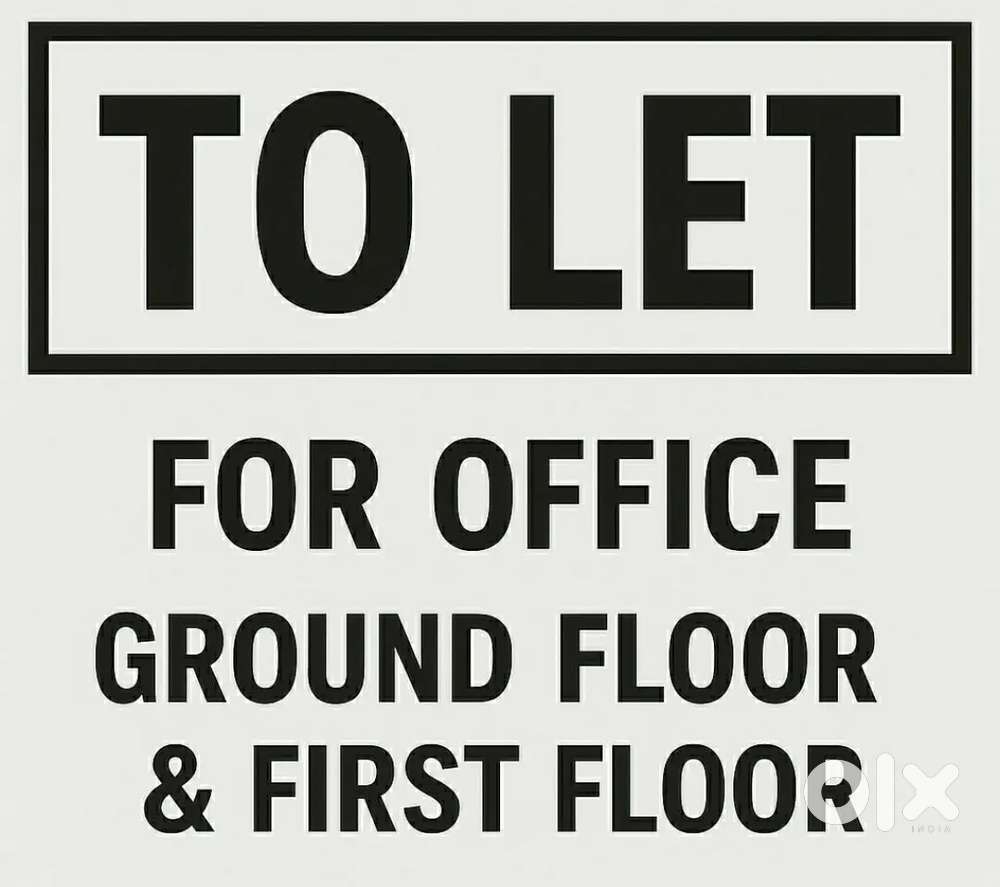 Shop on rent Ground floor and first floor